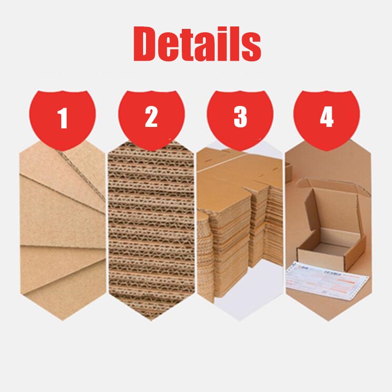 Kotak Hadiah Bahan Kertas Kraft Warna Kayu Untuk Dekorasi Natal/Hot Sale