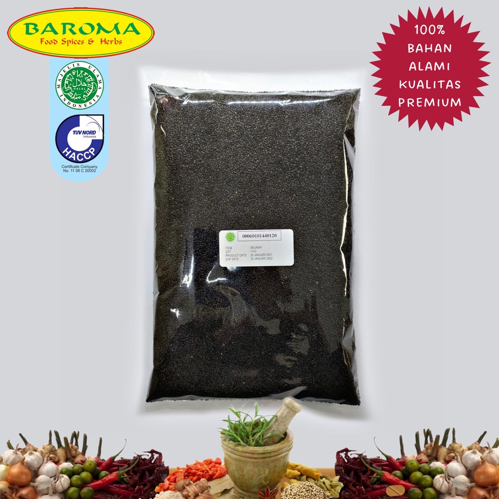 

BIJI SELASIH / BASIL SEEDS 1 KG 100% ASLI