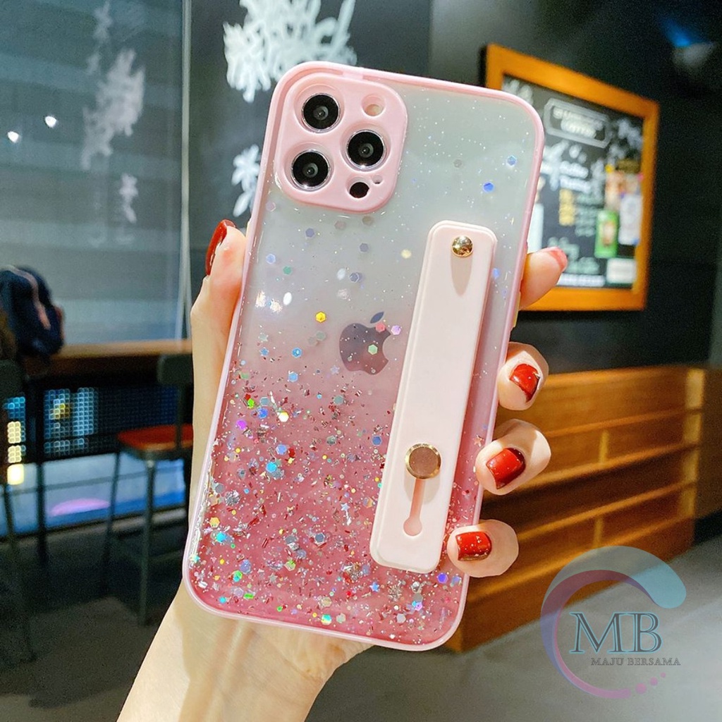 YS001 SOFTCASE AKSEN GLITTER WARNA MACARON IPHONE 11 12 PRO MAX MB3112