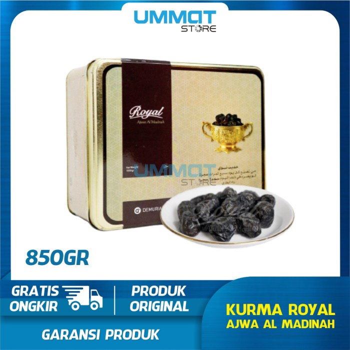 

Kurma Royal Ajwa Al - Madinah 850gram