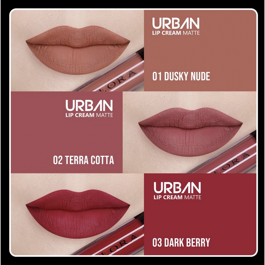 IMPLORA URBAN VELVET LIPCREAM MATTE LIPSTICK ORIGINAL LIPSTIK