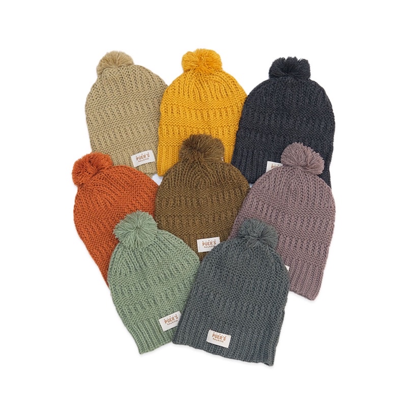 BEANIE BAYI PUER'S TAF BEANIE ( TOPI BAYI/ TOPI ANAK /BEANIE ANAK/ KUPLUK BAYI)