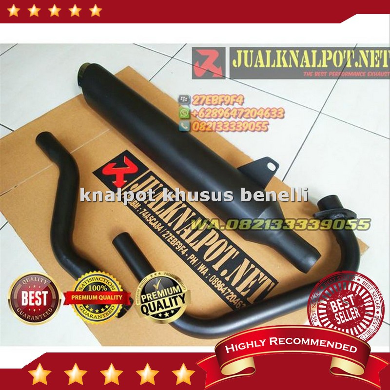 Sale Promo Knalpot Benelli Motobi Evo Efi 200 Vance N Hines Black Doff . Dbkiller