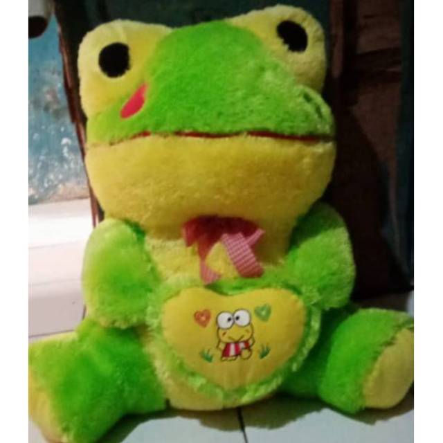 Boneka keropi love duduk jumbo