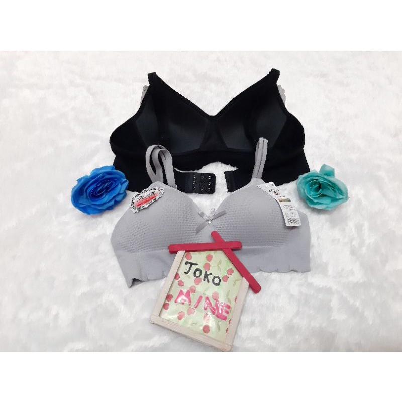 SET Bra n CD 8837 Brukat Premium Bralette