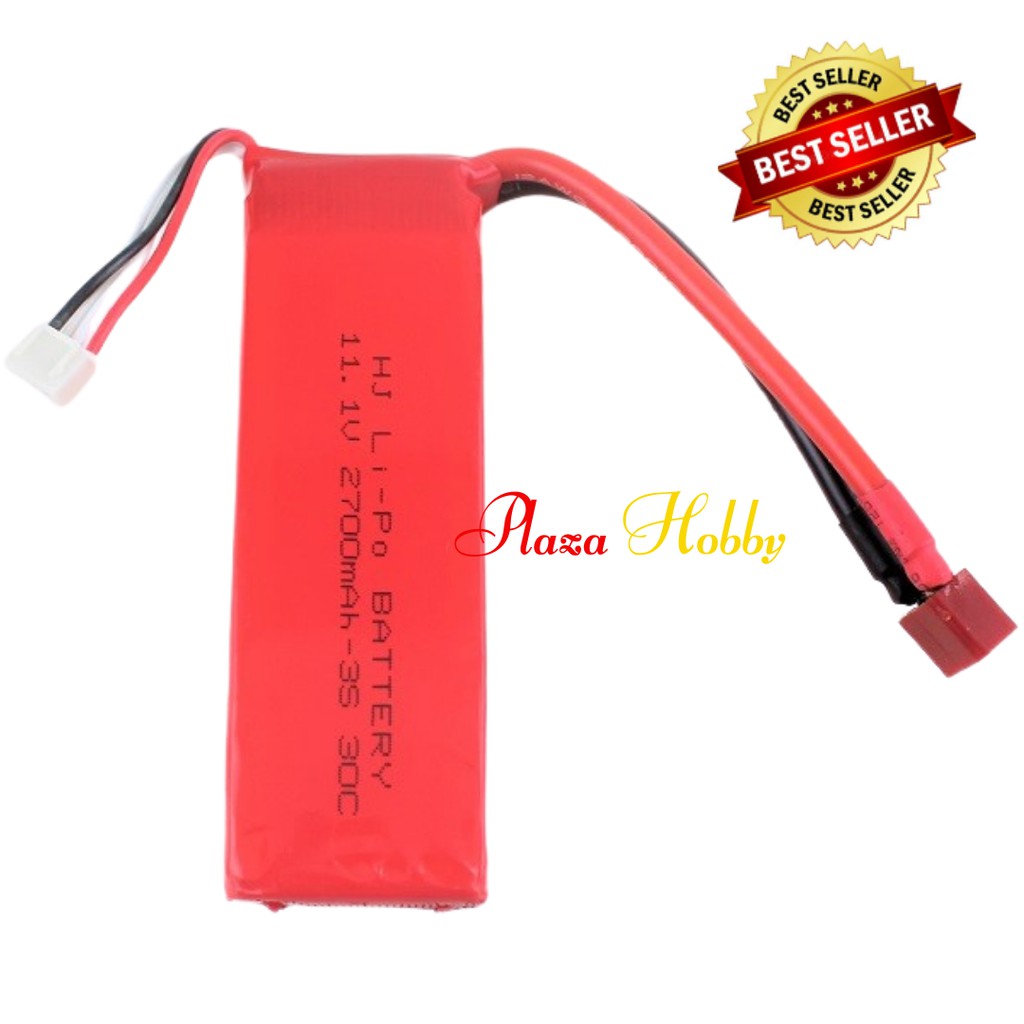 baterai FT012 lipo battery 3s 11,1V 2700mAH 30c joysway 8302 catamaran