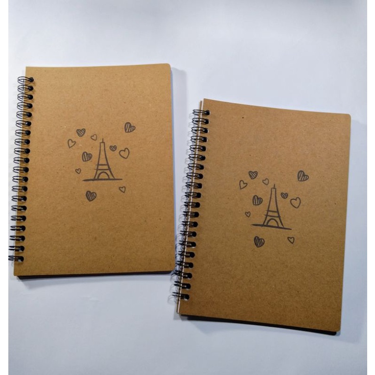 

Buku Catatan / Notebook Spiral A5 Motif Love