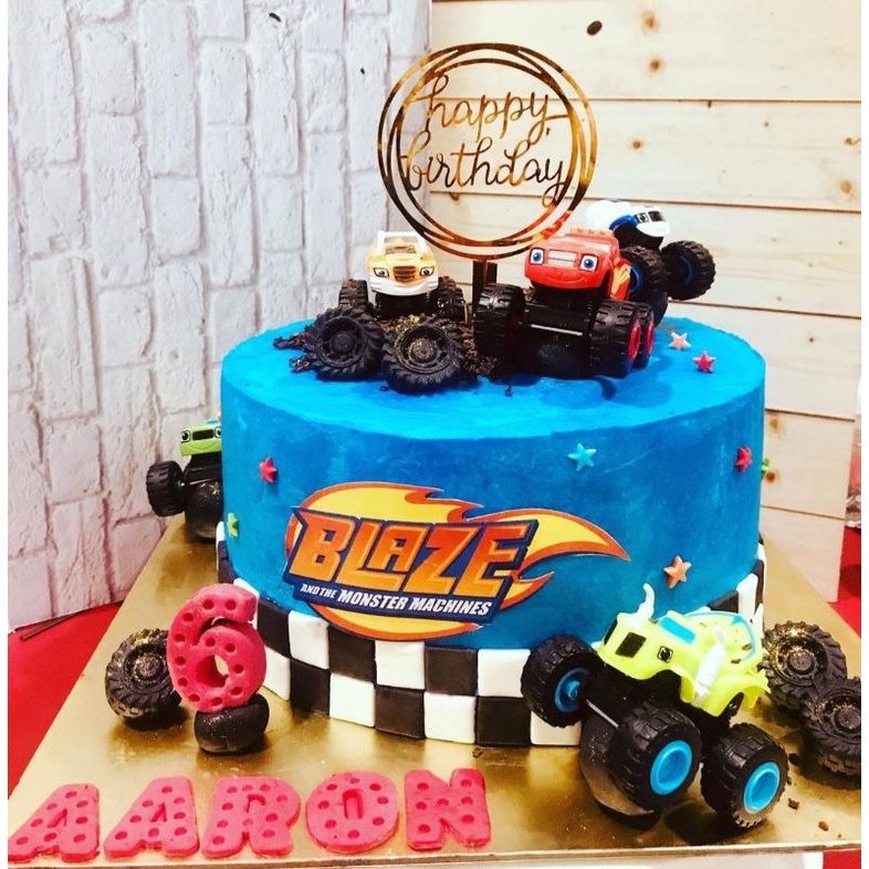 

KUE MOBIL / HOTWHEELZ / BLAZE (belum termasuk mainan)