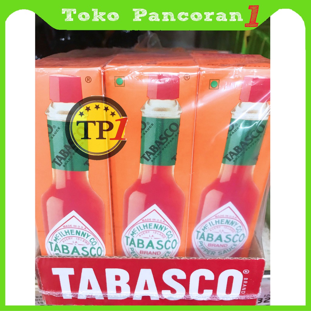 Tabasco Papper Sauce 60 ml  / McILHENNY / Tobasco Red Papper / Saus Cabai Halal