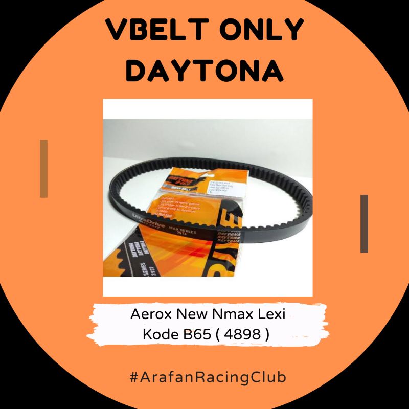 Vanbelt Fanbelt Vbelt V Belt Only Daytona Aerox New Nmax Laxi