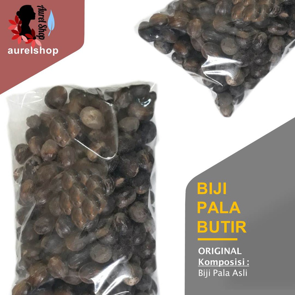 

Biji Pala Butir 1 kg /Pala Cangkang/Pala Kilat