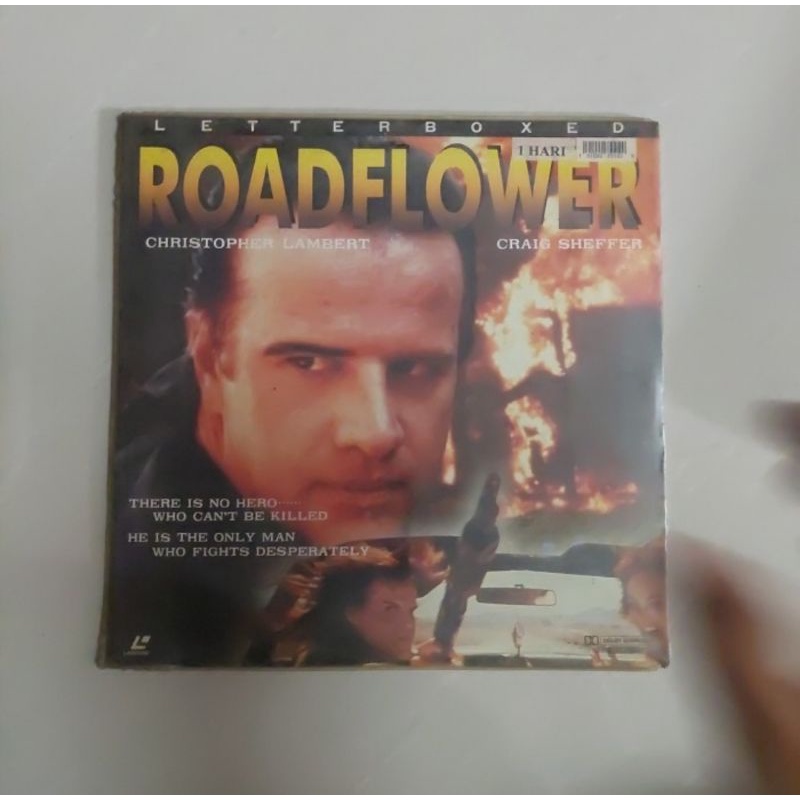 Kaset Laser disc Road flower