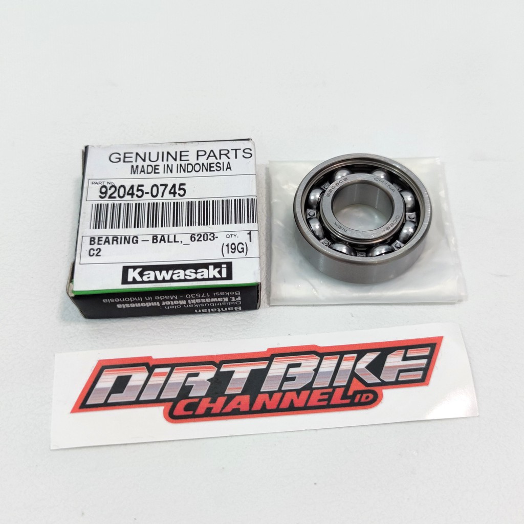 Bearing As Gear Gir Depan KLX 150 Dtracker 150 6203 ORIGINAL KAWASAKI