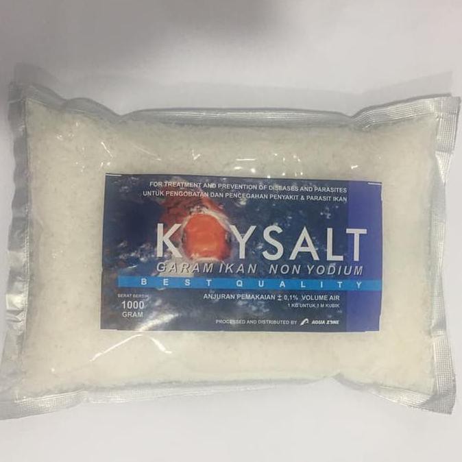 Hot Sale Garam Ikan Aquarium Kolam Pencegah Penyakit Ikan Hias Koi 1Kg Yunashop51