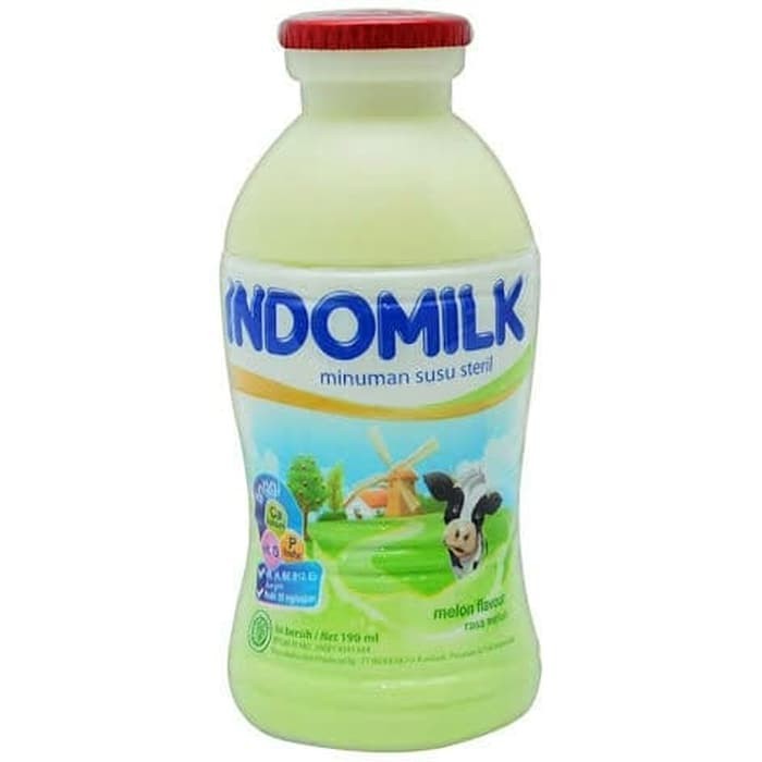 

Indomilk Susu Cair Botol Melon 190Ml