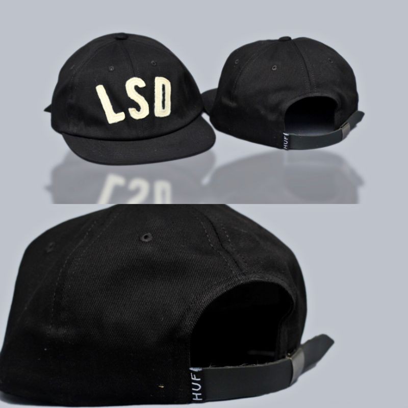 Topi Polo Cap Huf Lsd Strapback High Quality
