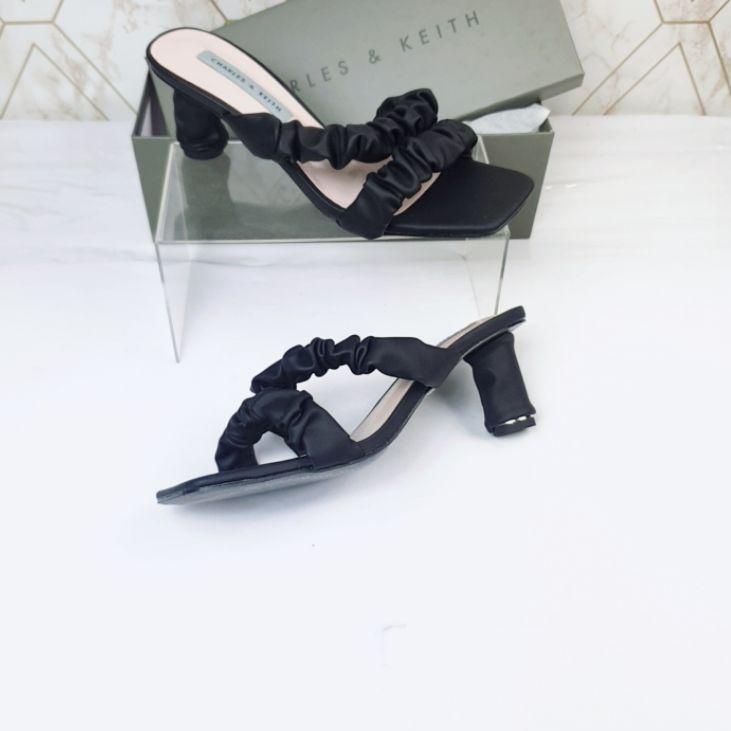 Koleksi Terbaru.. CNK C&K Double Strap with Wrapped Heels