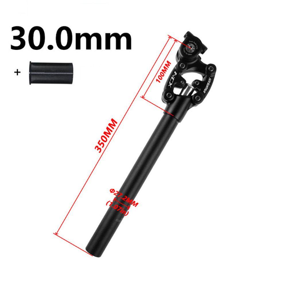 Lanfy Seatpost Sepeda 350mm Perlindungan Debu Shock Absorber Seat Tube Aksesoris Jajar Genjang Konstruksi Protection Case Seat Tube Clamp Suspensi Seat Post