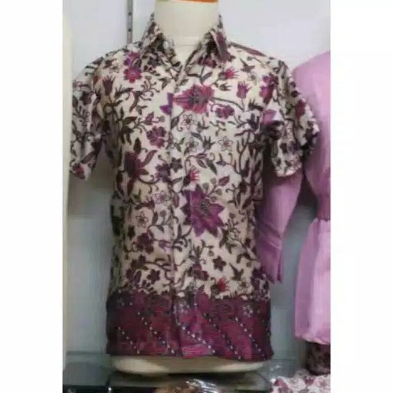 kemeja anak batik / kemeja anak sd / batik anak laki laki