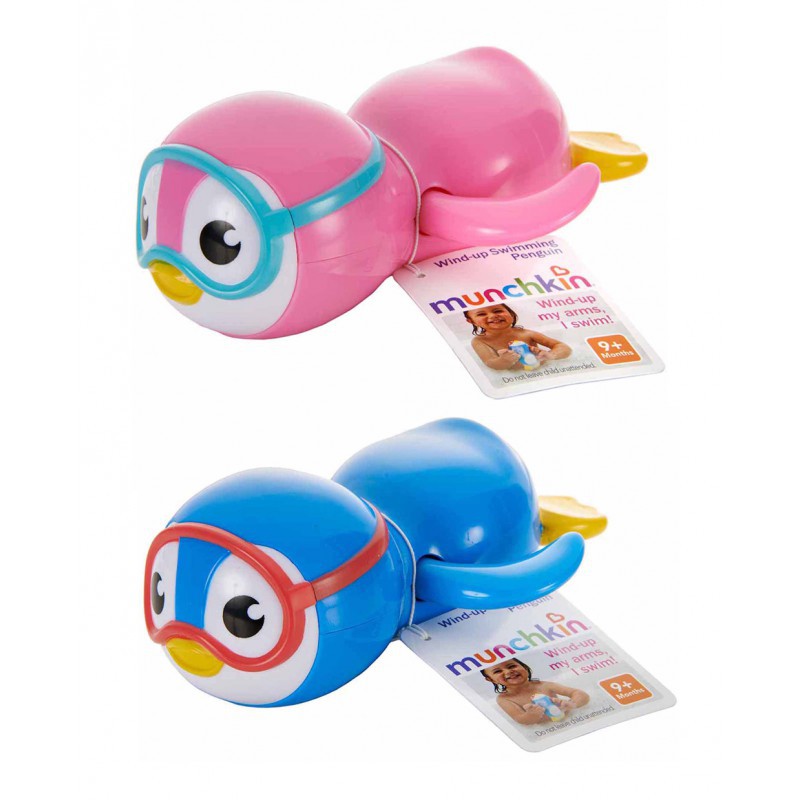 Munchkin Wind-Up Swimming Penguin (Tersedia 2 Pilihan Warna)