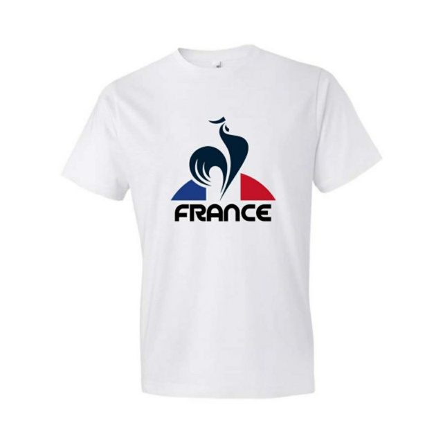 Baju T-shirt Kaos negara France Perancis Prancis l Kaos euro