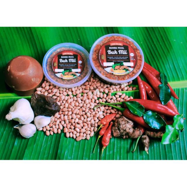 

Bumbu Pecel ( Sambal pecel ) buk Mii