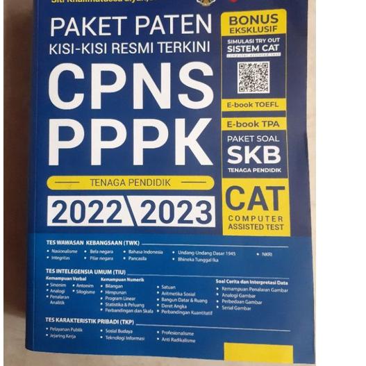

Best! BUKU TES CPNS PPPK TENAGA PENDIDIK 2022-2023