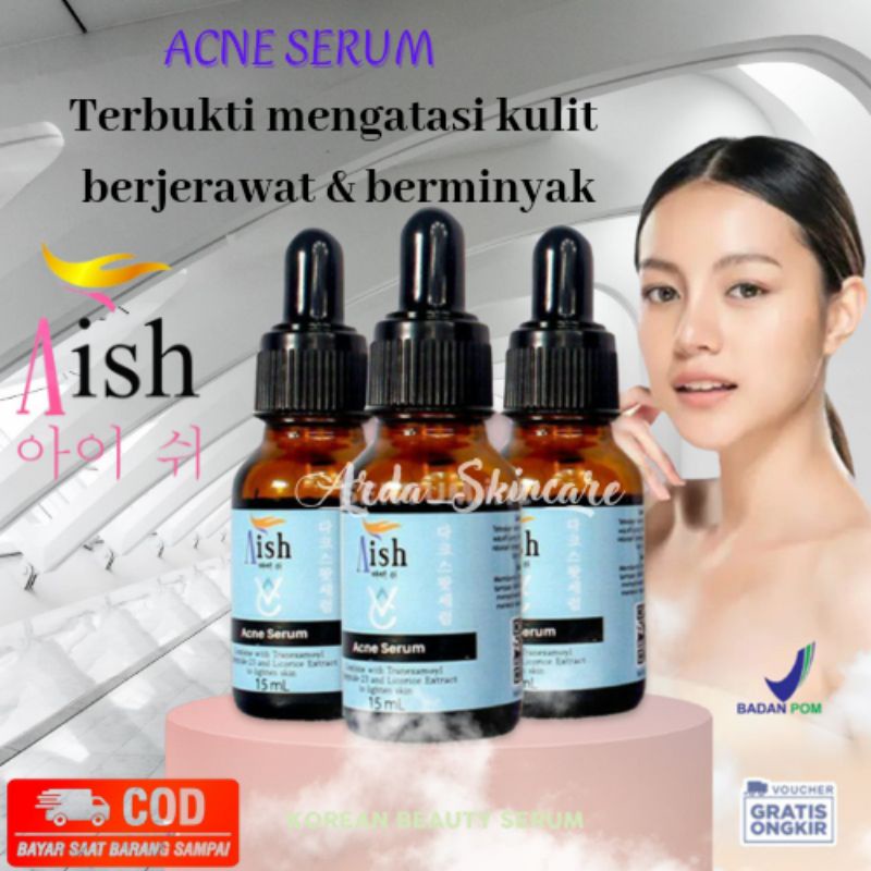 BISA COD / AISH ACNE /AISH SERUM KOREA - 100% ORIGINAL