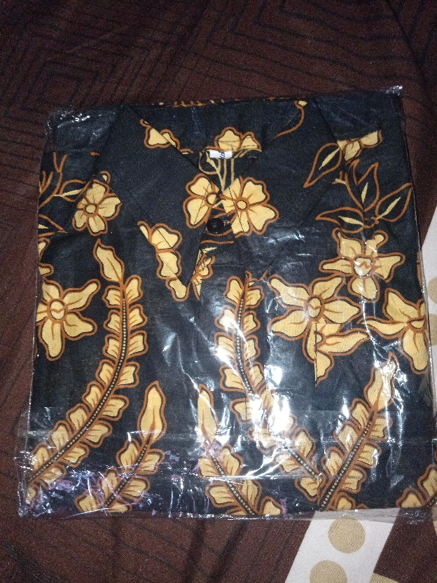 Khan Batik - Kemeja Batik Anak Merak Soft Seno Biru Cendrawasih Sogan Gurita Sogan Batik Atasan Kid