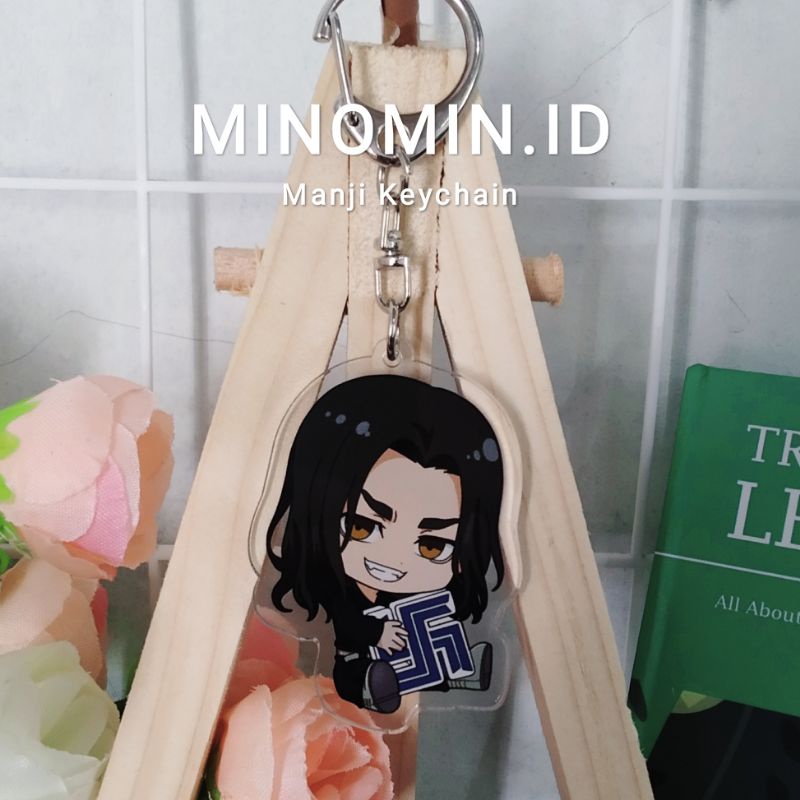 Baji Tokyo Revengers Manji Keychain