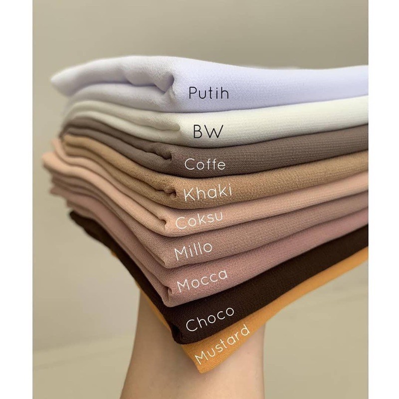 phasmina DIAMOND CREAP/phasmina diamond creap kualitas terbaik/pasmina diamond/pasmina terbaru-Pilih warna lain 1