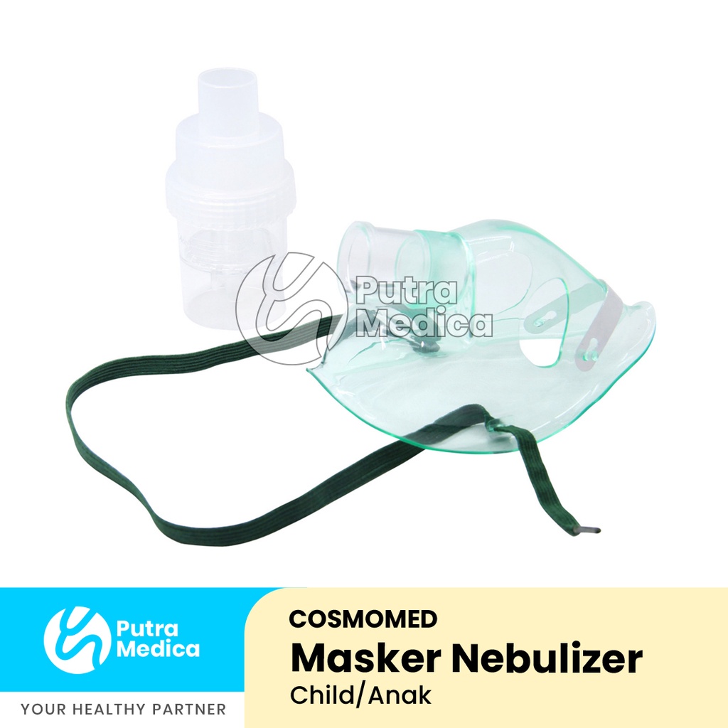 Masker Nebulizer / Inhalasi Mask / Perlengkapan Terapi Uap