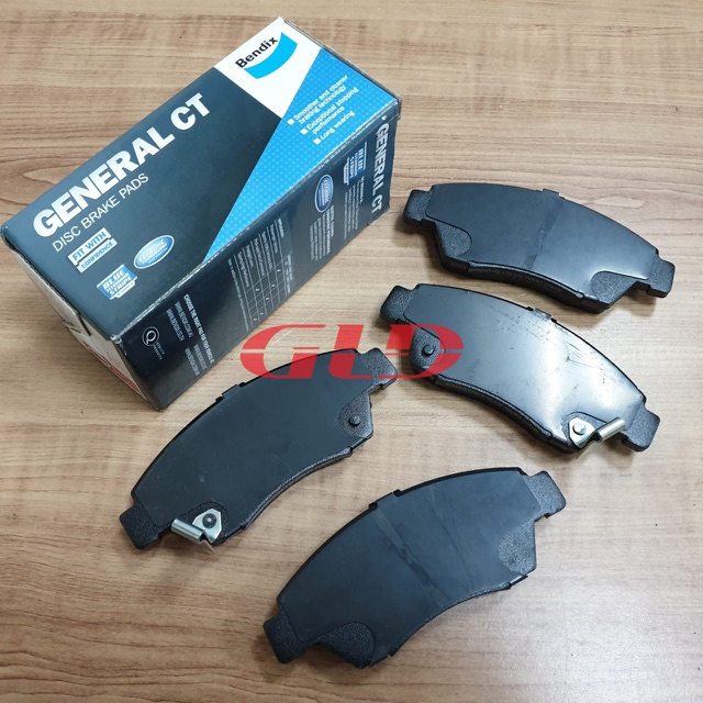 BRAKE PAD - KAMPAS REM DEPAN JAZZ / FREED / MOBILIO / CITY / CIVIC / STREAM BENDIX DB1286 GCT