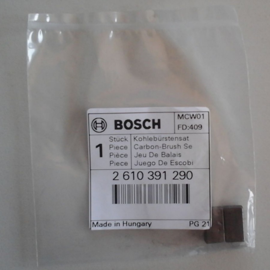 Carbon Brush GSB 10 RE / GSB 13 RE / GSB 16 RE Spare Part Bosch Original 2610391290