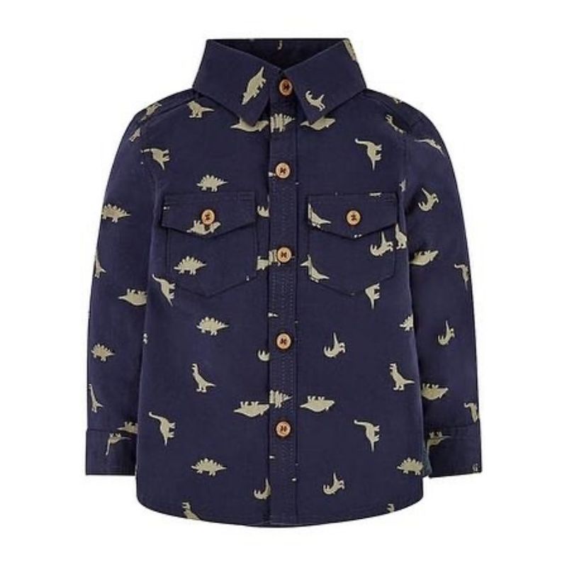 kemeja mothercare dino size 12-18m