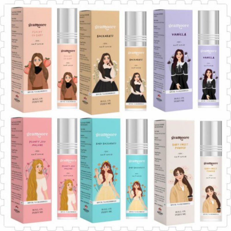 Parfum Roll On 6ml Premium / Parfum Geamoore Roll On 6ml Original