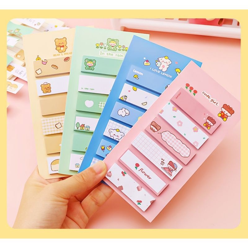 

Sticky Note Marker Karakter / Memo 6 Baris