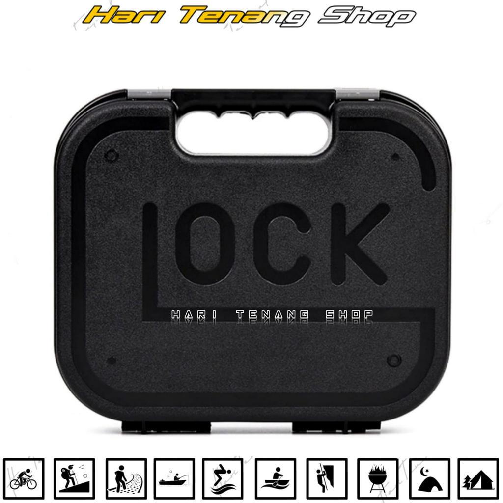 KOPER GLOCK HITAM / KOPER TO UNIT / KOPER PERLENGKAPAN/ KOPER PENGAMAN BARANG