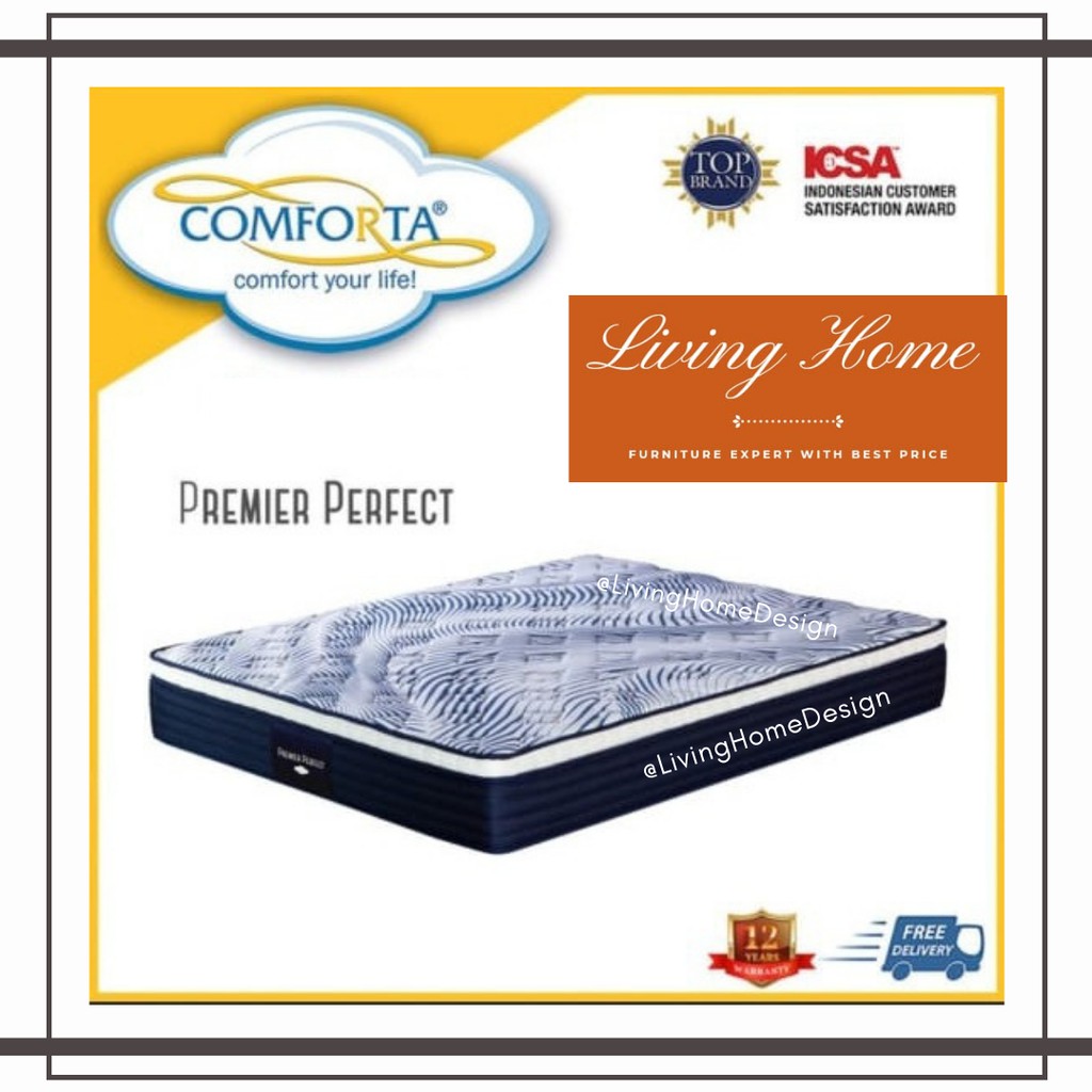 Kasur Premier Perfect Comforta Matras Mattress 100 120 160 180 200