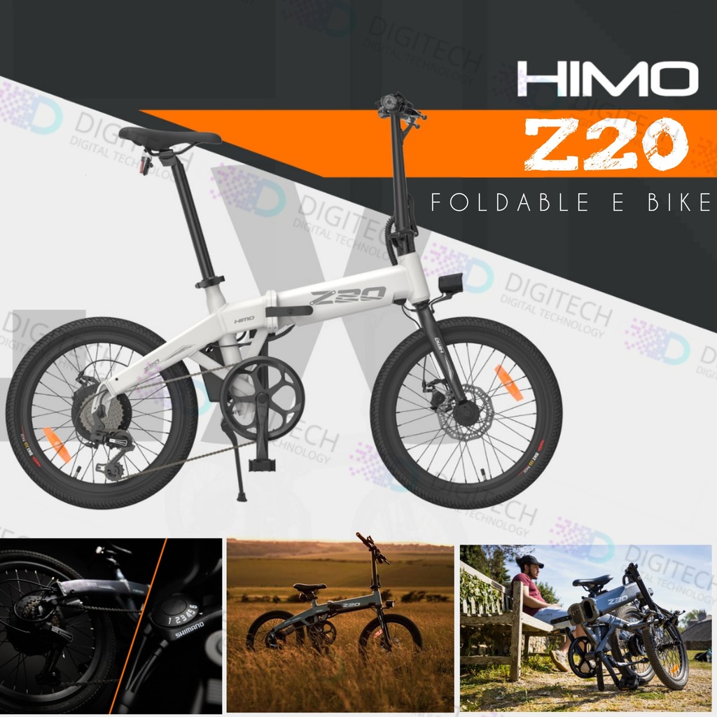 HIMO Z20 Sepeda Lipat Elektrik Smart Bicycle Foldable Himo Z 20