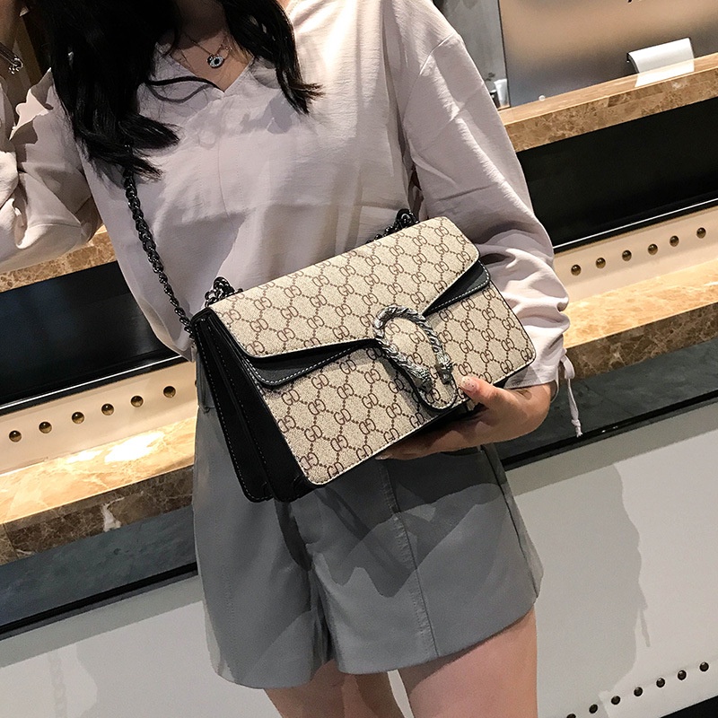 Serenity  Tas Selempang wanita / Import / GC Dionysus / Terbaru2021 / 2022 / sling bag korea / Kualitas KW Super Motif besi / Ukuran Besar - 046B