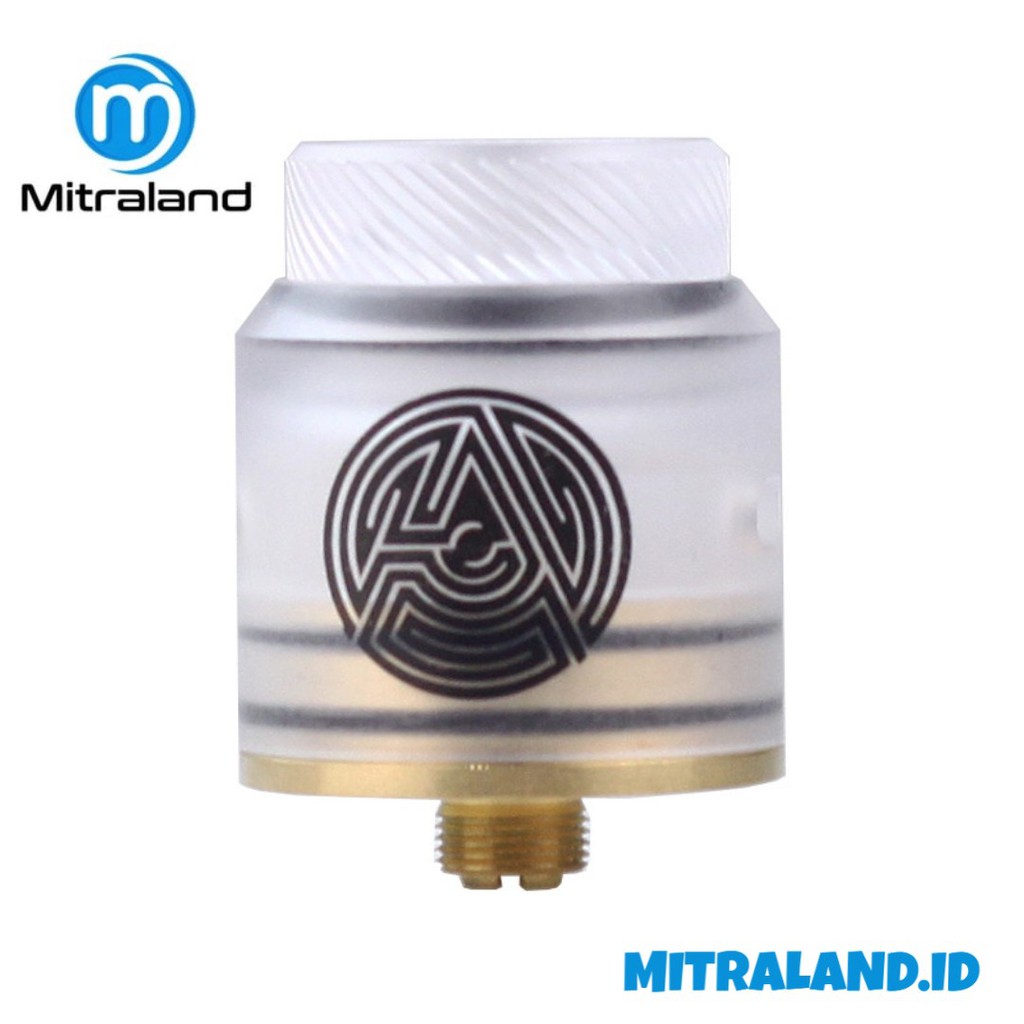 Artha RDA 24mm Atomizer color WHITE FROST Clone