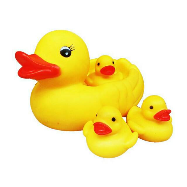 RUBBER DUCKY MAINAN MANDI BEBEK KARET BATH TOYS