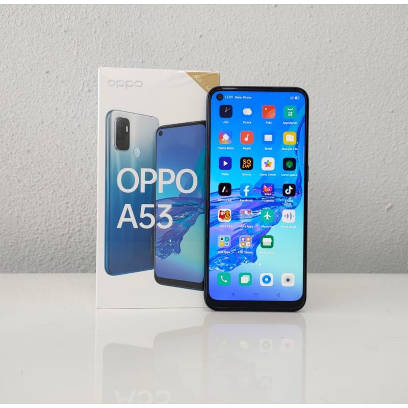 OPPO A53 Fast Charger 5000 mAh GARANSI RESMI RAM 4GB ROM 64GB kamera 16MP