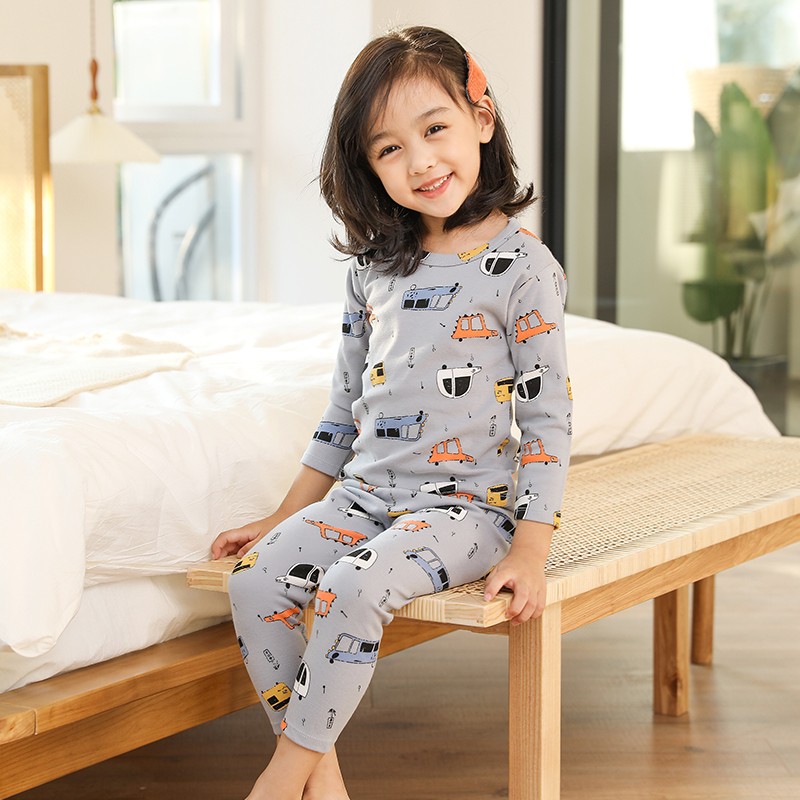 Pajamas Sunday uk Bayi - 10 Tahun / Setelan Anak Perempuan Branded Karakter Piyama IMPORT Baju Tidur