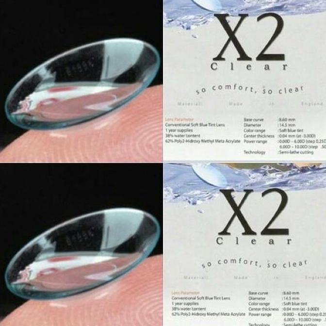 SOFTLENS BENING X2 CLEAR (MINUS 0.50 - 10.00) / LENSA KONTAK BENING