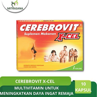 

Cerebrovit X-Cel 10 Kapsul