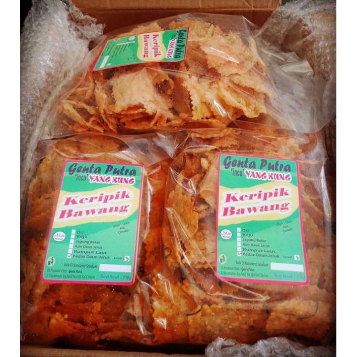 

keripik bawang pedas daun jeruk 250g