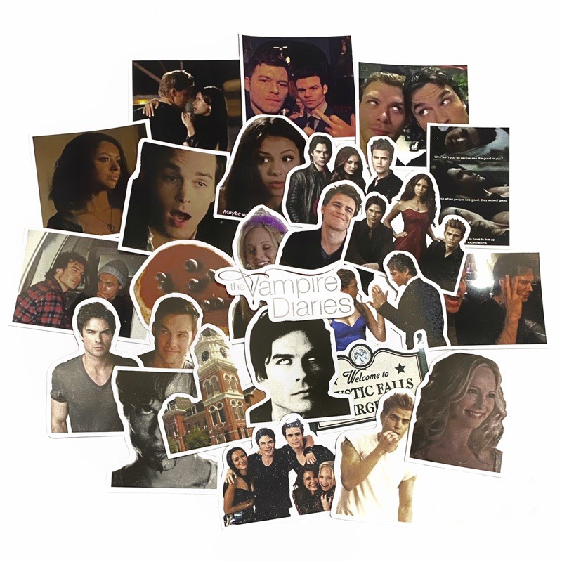 STICKER THE VAMPIRE DIARIES TVD