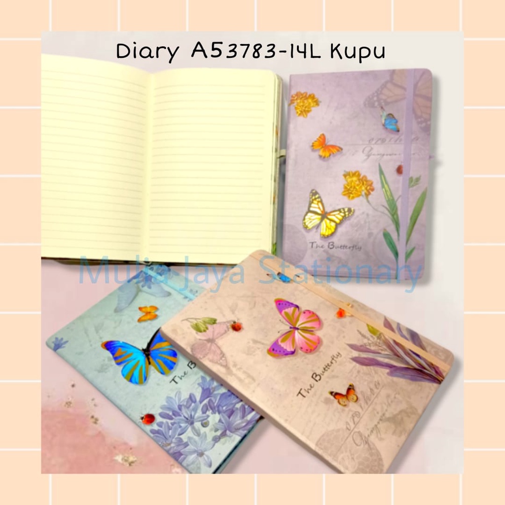 

buku diary / buku catatan / buku agenda A5 3783-14L KUPU